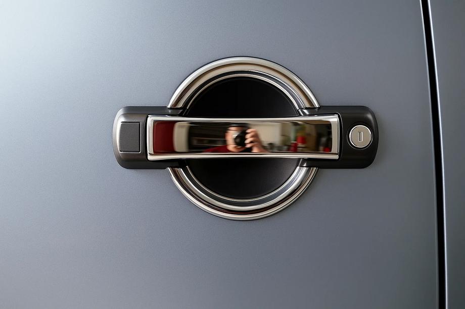Fiat Doblo I 2005–2010 Dørgrebsafdækninger (4 stk., rustfrit stål) Carmos - tyrkisk rustfrit stål Image
