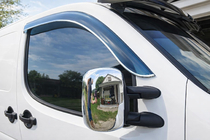 Fiat Doblo I 2005–2010 Krom spejlkåber (2 stk., plast) foto 1