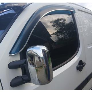 Krom spejlkåber (2 stk., plast) Fiat Doblo I 2005–2010 foto 3