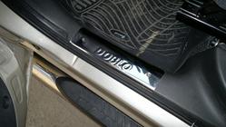 Fiat Doblo I 2005–2010 Indvendige dørtærskellister (Omsa, rustfrit stål) foto 3