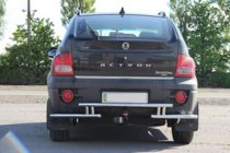 SsangYong Action 2005–2018 Bageste beskyttelsesbøjle AK005-2 (rustfrit stål) foto 2