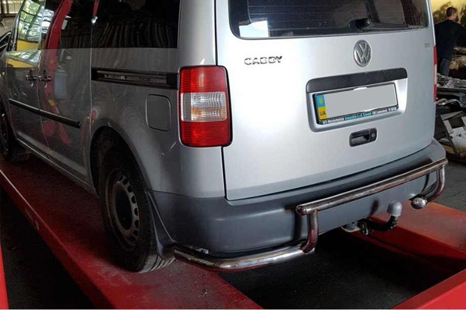 Volkswagen Caddy 2004–2010 Bagbøjle AK003-3 (2 stk., rustfrit stål) Image