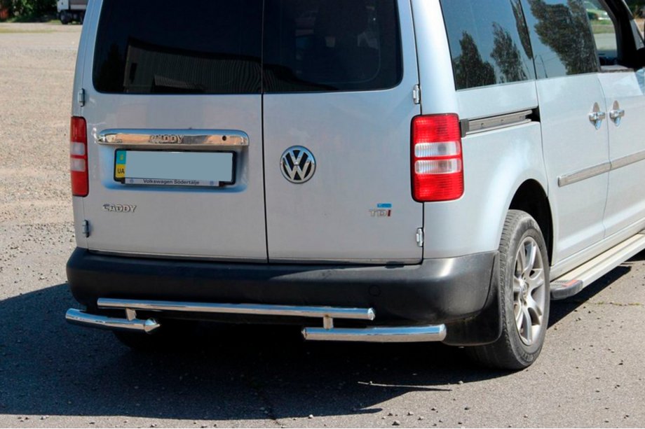 Volkswagen Caddy 2010–2015 Bageste beskyttelsesbøjle AK003-2 (2 stk., rustfrit stål) Image