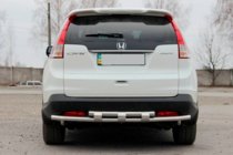 Honda CRV 2012–2016 Bageste rørbøjle AK002 – dobbelt (rustfrit stål) foto 2
