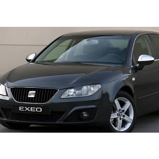Spejlkapper i rustfrit stål (2 stk.) Seat Exeo 2008–2013 foto 1