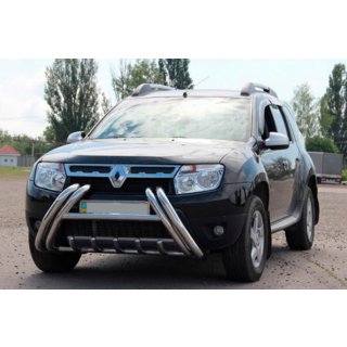 Bullbar Kelebek WT011 (rustfrit stål) Renault Duster 2008–2017 foto 2
