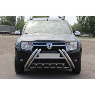 Bullbar Kelebek WT011 (rustfrit stål) Renault Duster 2008–2017 foto 3