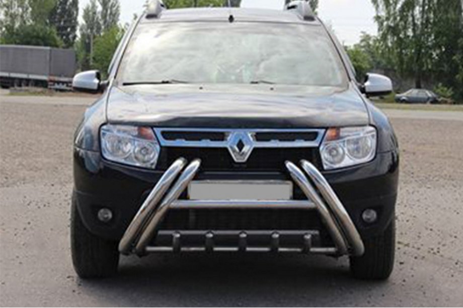 Renault Duster 2008–2017 Bullbar Kelebek WT011 (rustfrit stål) Foto 3
