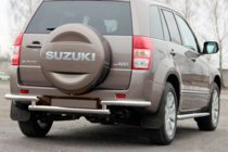 Suzuki Grand Vitara 2005–2017 Bageste beskyttelsesbøjle AK003-2 (rustfrit stål) foto 3