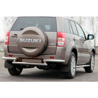 Bageste beskyttelsesbøjle AK003-2 (rustfrit stål) Suzuki Grand Vitara 2005–2017 foto 3