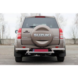 Bageste beskyttelsesbøjle AK003-2 (rustfrit stål) Suzuki Grand Vitara 2005–2017 foto 2