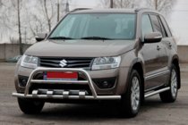 Suzuki Grand Vitara 2005–2017 Kængurugitter ST-WT-15 (rustfrit stål) foto 2