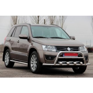 Kængurugitter ST-WT-15 (rustfrit stål) Suzuki Grand Vitara 2005–2017 foto 3