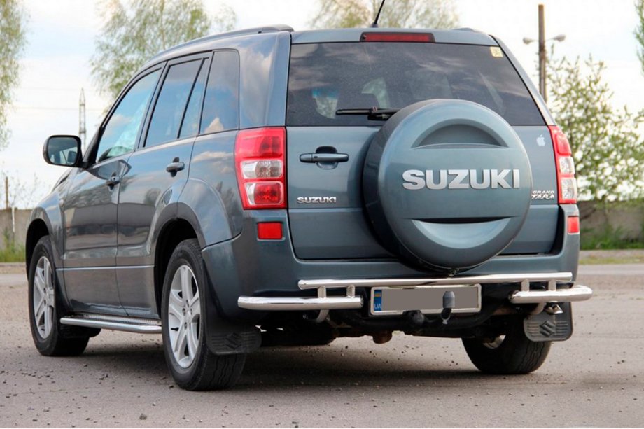 Suzuki Grand Vitara 2005–2017 Bagbøjle AK005-3 (rustfrit stål) Image