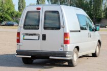 Fiat Scudo 1996–2007 Bageste dobbelte hjørnebøjler AK003-dobbelt (rustfrit stål) foto 3