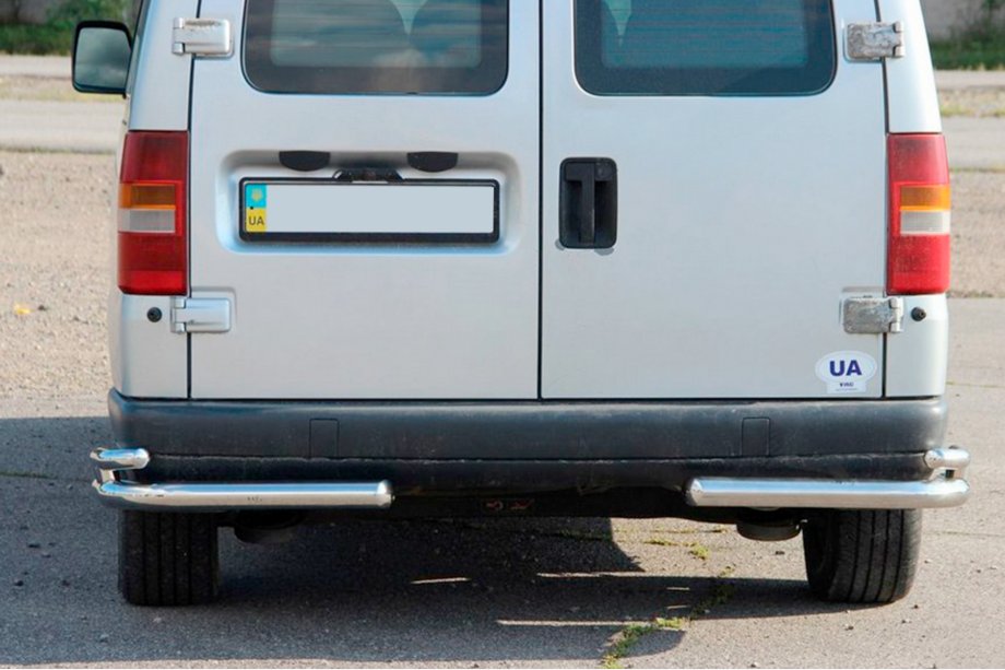 Peugeot Expert 1995–2007 Bageste dobbelte hjørnebøjler AK003-dobbelt (rustfrit stål) Image