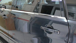 Suzuki Grand Vitara 2005–2017 Vindueslister (4 stk., rustfrit stål) foto 3