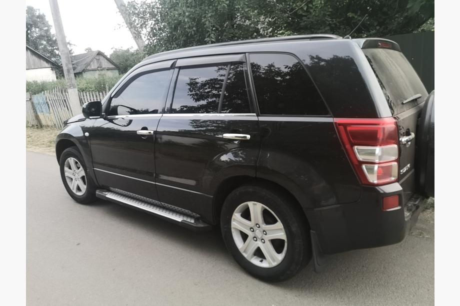 Suzuki Grand Vitara 2005–2017 Vindueslister (4 stk., rustfrit stål) Image