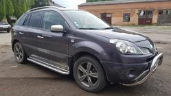 Renault Koleos 2008–2016 Premium sidetrin (sæt 2 stk., rustfrit stål) 60 mm foto 1