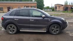 Renault Koleos 2008–2016 Premium sidetrin (sæt 2 stk., rustfrit stål) 60 mm foto 2