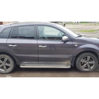 Premium sidetrin (sæt 2 stk., rustfrit stål) Renault Koleos 2008–2016 foto 3