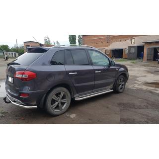 Premium sidetrin (sæt 2 stk., rustfrit stål) Renault Koleos 2008–2016 foto 4