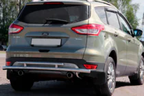 Ford Kuga/Escape 2013–2019 Bageste beskyttelsesbøjle AK002-2 (rustfrit stål) foto 1