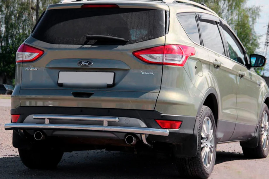Ford Kuga/Escape 2013–2019 Bageste beskyttelsesbøjle AK002-2 (rustfrit stål) Image