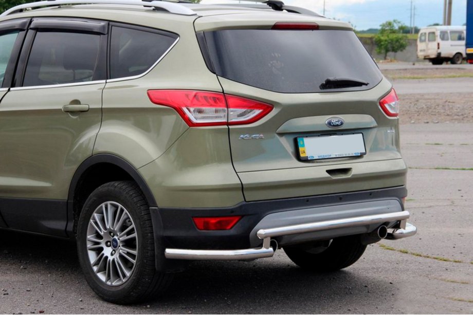 Ford Kuga/Escape 2013–2019 Bageste beskyttelsesbøjle AK002-3 (rustfrit stål) Image