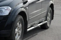 SsangYong Kyron 2005–2014 Siderør BB002 (2 stk., rustfrit stål) foto 1