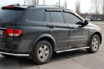 SsangYong Kyron 2005–2014 Siderør BB002 (2 stk., rustfrit stål) foto 2