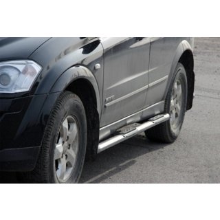 Siderør BB002 (2 stk., rustfrit stål) SsangYong Kyron 2005–2014 foto 1