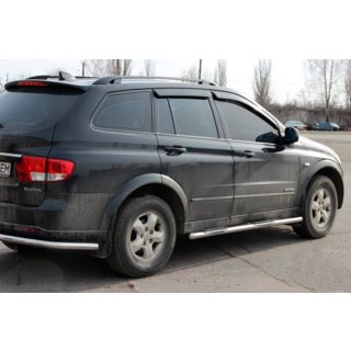 Siderør BB002 (2 stk., rustfrit stål) SsangYong Kyron 2005–2014 foto 2