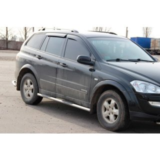Siderør BB002 (2 stk., rustfrit stål) SsangYong Kyron 2005–2014 foto 3