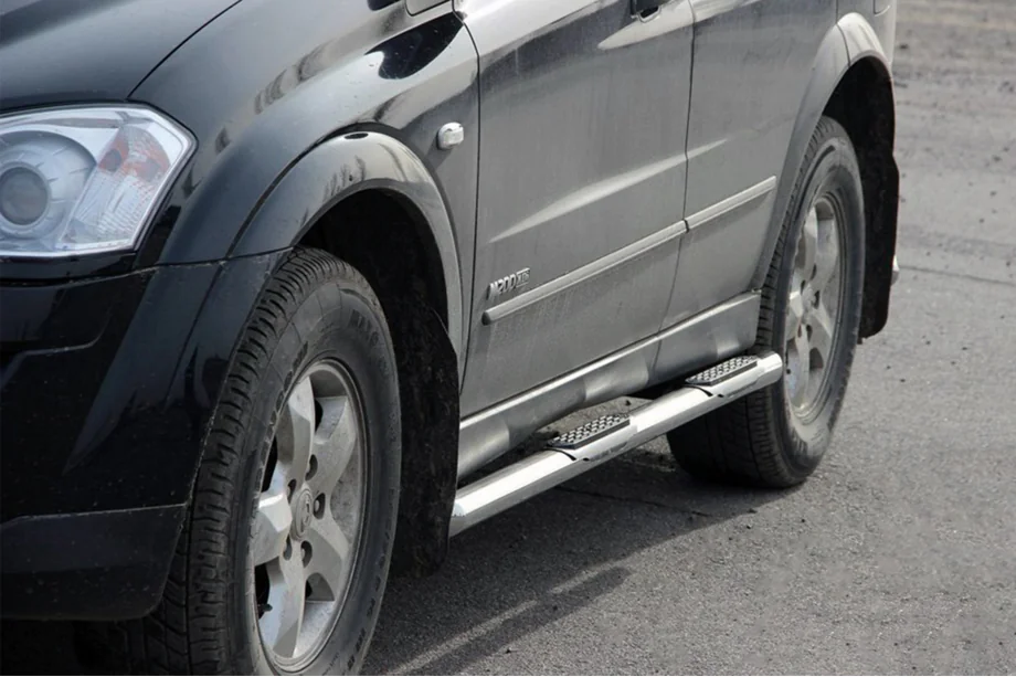 SsangYong Kyron 2005–2014 Siderør BB002 (2 stk., rustfrit stål) Image