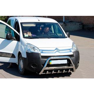 Bullbar WT004 (rustfrit stål) Citroen Berlingo 2008–2018 foto 2