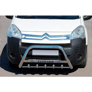 Bullbar WT004 (rustfrit stål) Citroen Berlingo 2008–2018 foto 1