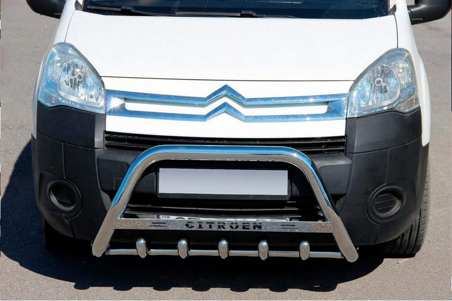 Citroen Berlingo 2008–2018 Bullbar WT004 (rustfrit stål) Image