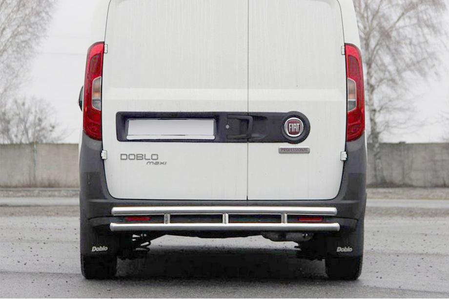 Fiat Doblo II 2010–2022 Bageste rørbøjle AK002/1 – dobbelt (rustfri stål) Image
