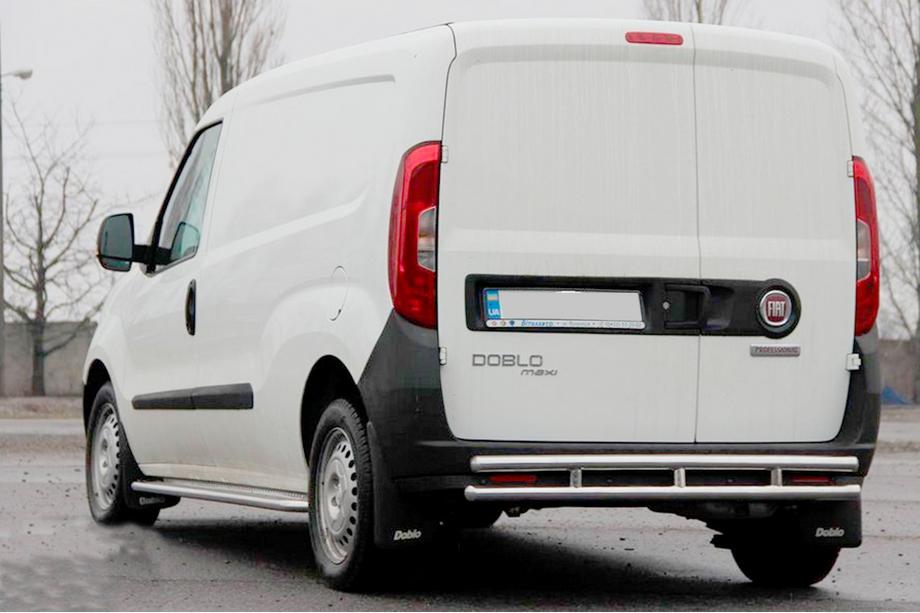 Opel Combo 2012–2018 Bageste rørbøjle AK002/1 – dobbelt (rustfri stål) Image