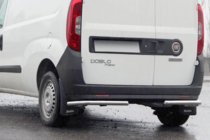 Opel Combo 2012–2018 Bageste hjørnebeskyttere AK003 (rustfrit stål) foto 1