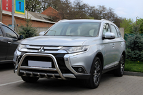 Mitsubishi Outlander 2012–2021 Bullbar WT003 (rustfrit stål) foto 4