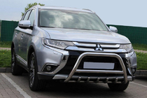 Mitsubishi Outlander 2012–2021 Bullbar WT003 (rustfrit stål) foto 1