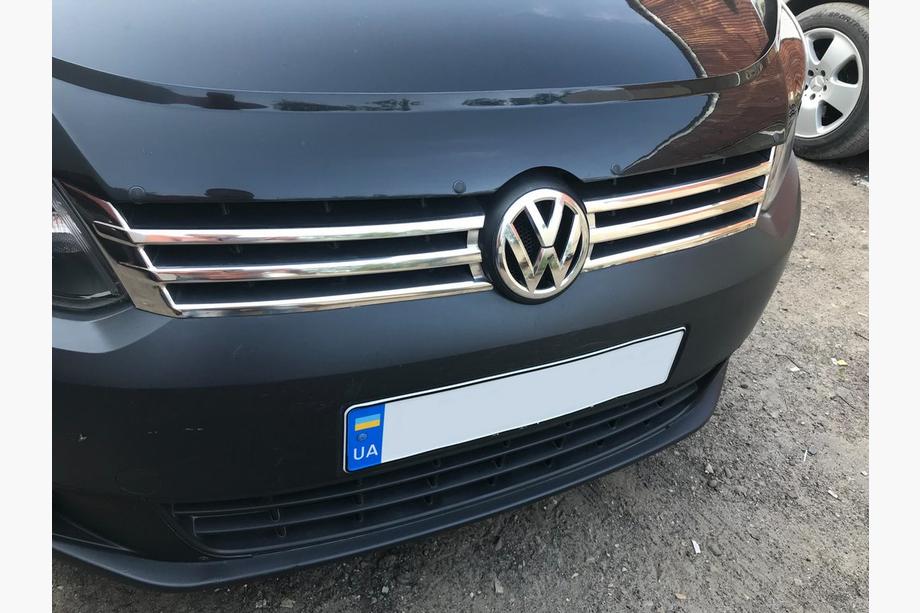 Volkswagen Caddy 2010–2015 Kølergrill-dæksler (2 stk., rustfrit stål) OmsaLine - italiensk rustfrit stål Image