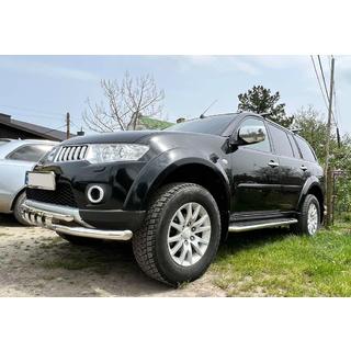 Frontbøjle ST015 (rustfrit stål) Mitsubishi Pajero Sport 2008–2015 foto 2