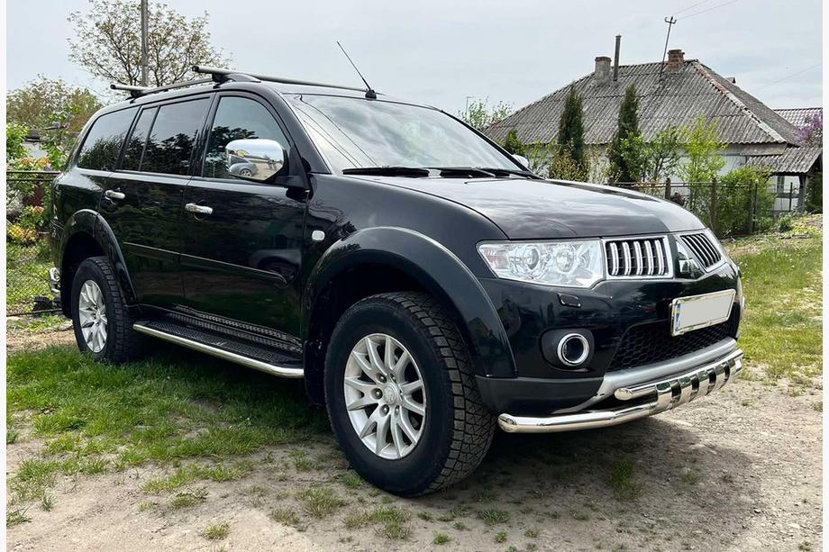 Mitsubishi Pajero Sport 2008–2015 Frontbøjle ST015 (rustfrit stål) Image