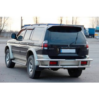 Bageste beskyttelsesbøjle AK-Special (rustfrit stål) Mitsubishi Pajero Sport 1996–2007 foto 4