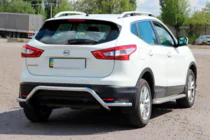 Nissan Qashqai 2014–2021 Bagbøjle AK007-Plus (rustfrit stål) foto 4