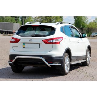 Bagbøjle AK007-Plus (rustfrit stål) Nissan Qashqai 2014–2021 foto 4
