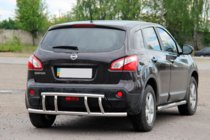 Nissan Qashqai 2010–2014 Bagbøjle AK011 (rustfrit stål) foto 3